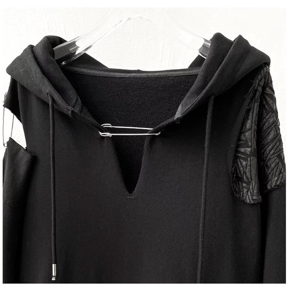 Patch work oversized womens hoodies bn - Picture 8 of 10